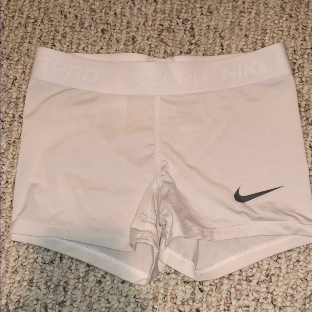 White XS women’s Nike pro spandex
